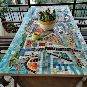 Departamento, 1 habitación, Terraza, vista al océano | Restaurantes