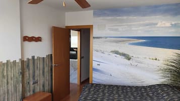Vlak bij het strand
