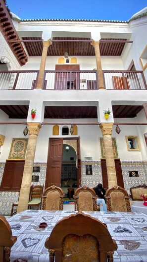 Fachada de la propiedad
