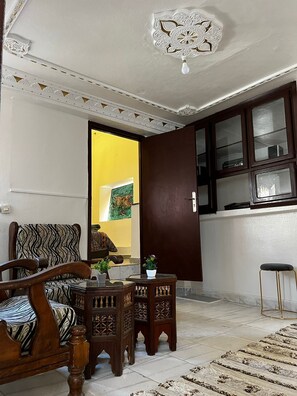 Living area - Riad Palais D'OR (Rabat)