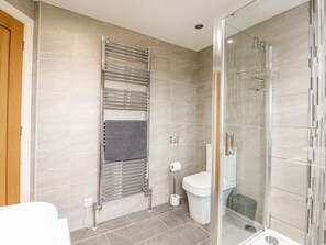 Shower, hair dryer
