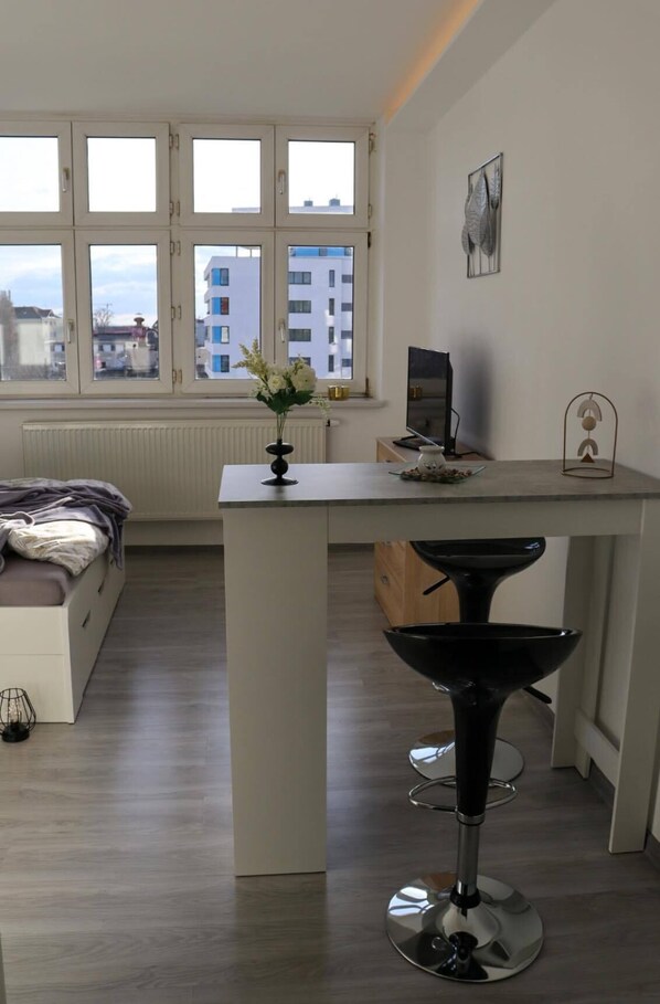 1 soverom, strykejern/-brett, wi-fi og sengetøy