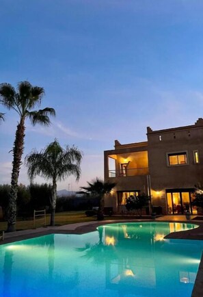Outdoor pool - Villa Dar Hadjar (Marrakech)