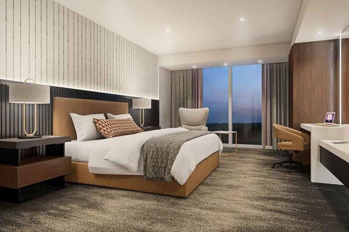 Allergitestet sengetøy, safe på rommet og skrivebord