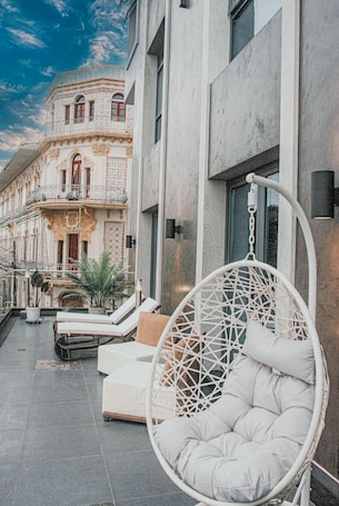 Suite Presidencial Tradicional con vista al río y terraza (1 cama king) | Terrace/patio. Hotel de Turistas Iquitos