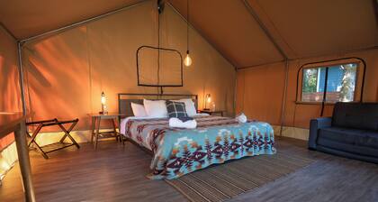 Glamping tent Village