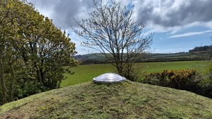 Unclassified image, 4 of 16, button - Cynefin Roundhouse  -  A luxury cabin exclusive for couples with hot tub. (Bude)
