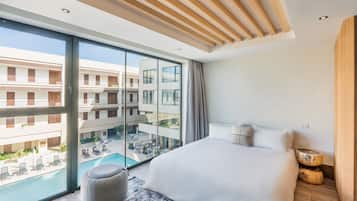 Junior Suite, Pool View | View from room