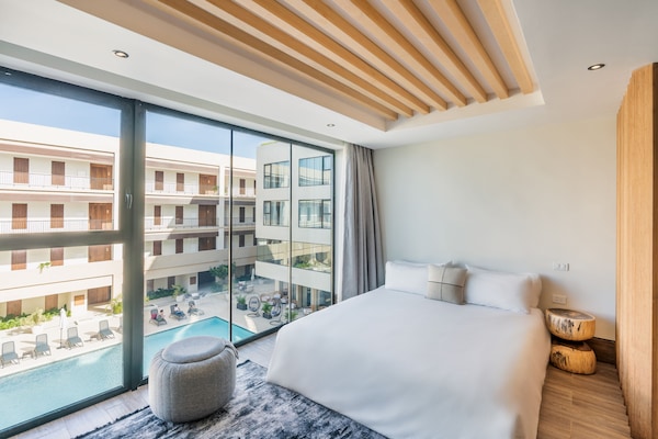 Junior Suite, Pool View | View from room