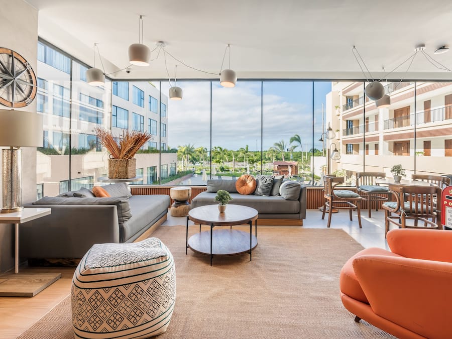 Sitzecke in der Lobby