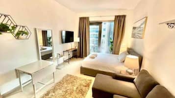 1 chambre, coffres-forts dans les chambres, fer et planche Ă  repasser