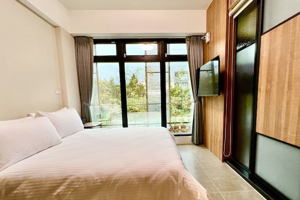 Premium bedding, individually decorated, individually furnished