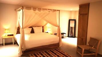 Chambre Double Premium, 1 trĂšs grand lit, vue piscine