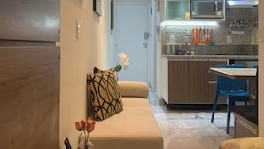Luksusstudio | Oppholdsområde