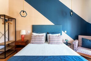 1 多间卧室、旅行婴儿床、WiFi、床单