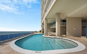 A heated pool - *July 11 - 15th Open! Beach Chairs Complimentary! (Panama City Beach)