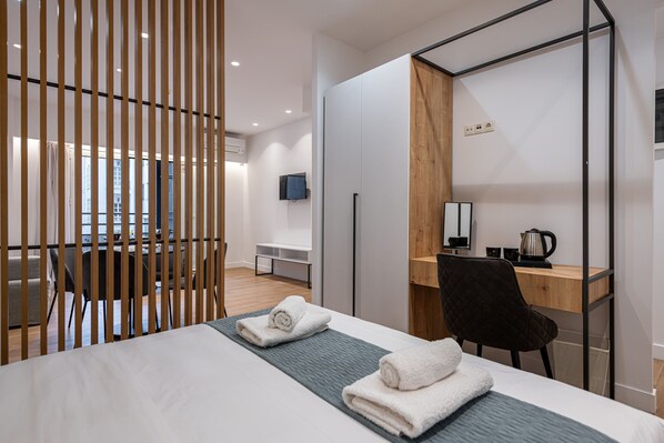 1 Schlafzimmer, Zimmersafe, Bügeleisen/Bügelbrett, kostenloses WLAN