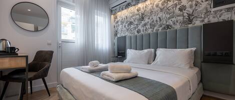 1 makuuhuone, tallelokero huoneessa, silitysrauta/-lauta, ilmainen Wi-Fi