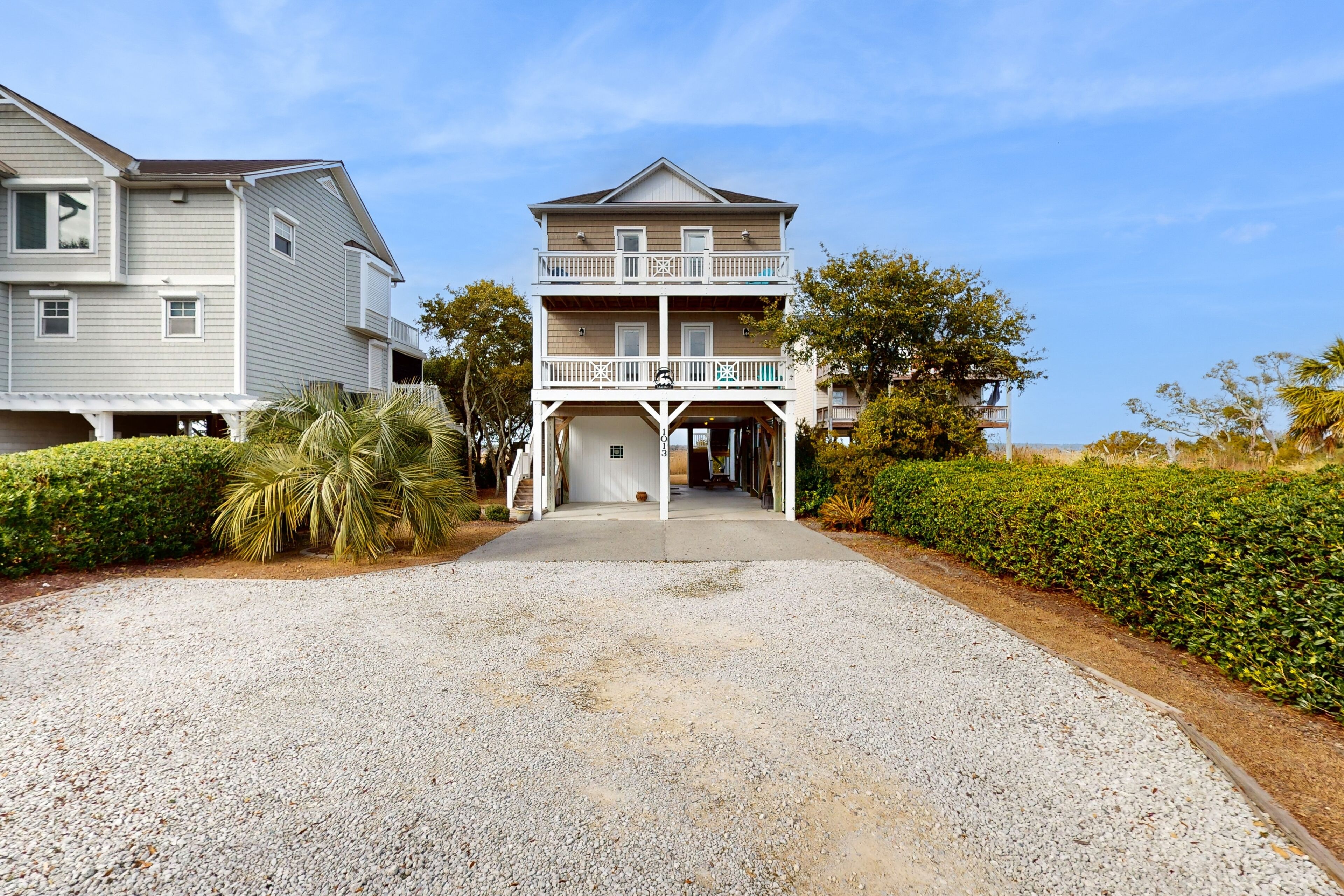 Dog-friendly sound-front home with private dock, beach access, deck, grill, W/D