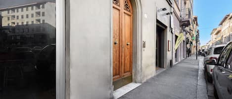 Fassade der Unterkunft