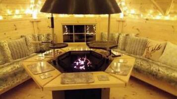 Cabin | Dapur peribadi | Peti sejuk, ketuhar gelombang mikro, ketuhar, dapur