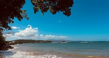 A 25min de L'aéroport! Studio Romantique vue Mer, Accès Plage Avec SPA Privé