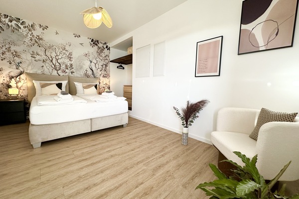 1 chambre, fer et planche à repasser, Wi-Fi gratuit, draps fournis