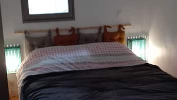 2 chambres, draps fournis