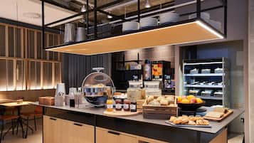 Daily buffet breakfast (DKK 139 per person)