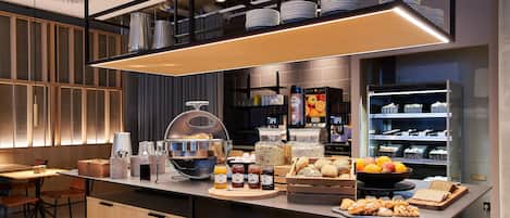 Daily buffet breakfast (DKK 139 per person)
