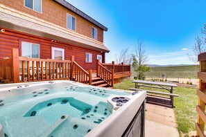 Terrace/patio - Garden City Cabin ~ 6 Mi to Bear Lake State Park! (Garden City)