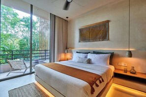 1 bedroom, desk, travel crib, free WiFi - Aflora Jewel Modern Loft with Beach Club. Access (Tulum)