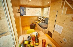 Interior - Bougie TinyHome w View & Hot Tub near Hot Springs (El Prado)
