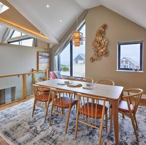 Dining - Luxury Home Near Surf Beach & Restaurants (Cornwall)