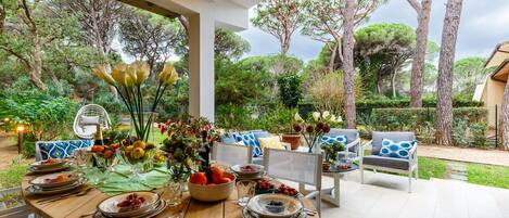 Udendørs spisemuligheder