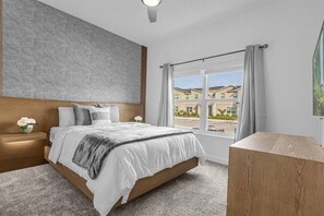 5 bedrooms, travel cot, WiFi, bed sheets