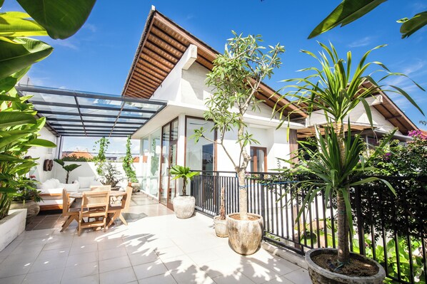 Villa (2 Bedrooms) | Udendørsområde