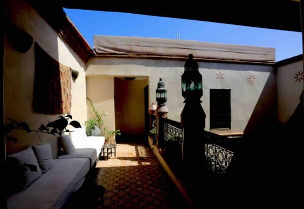 Terrace/patio - LE Riadlana Complet A 99 EN Exclusivite Pour Vous Avec 5 SES Chambres (Marrakech)