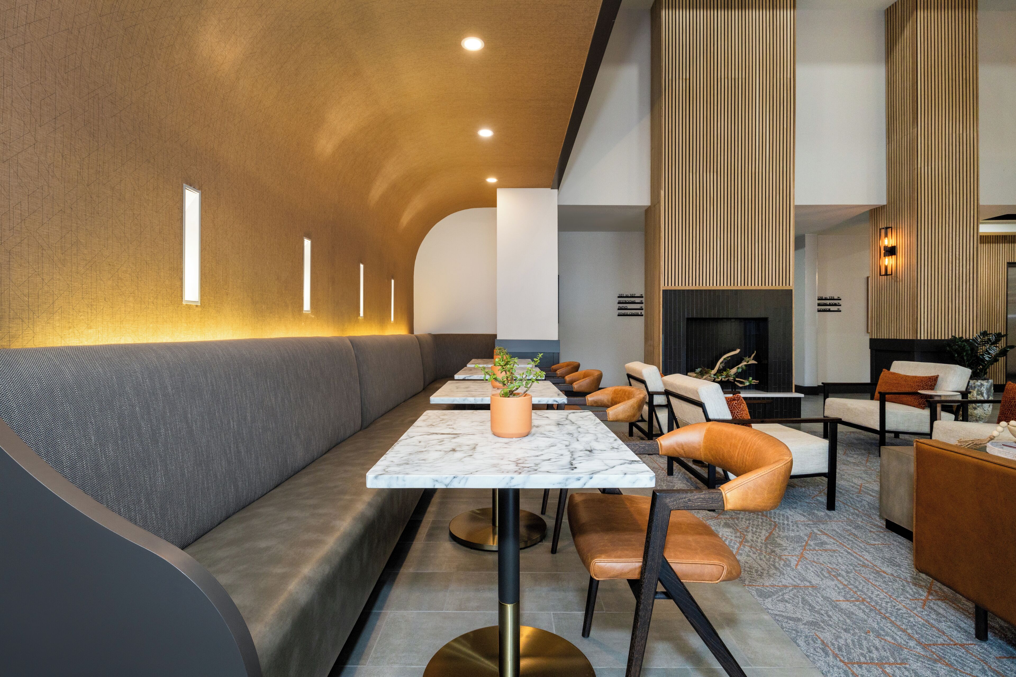 Sitzecke in der Lobby