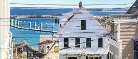 Blick von der Unterkunft