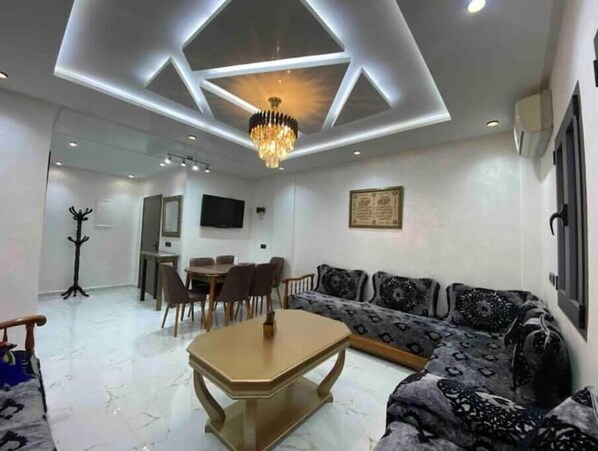 Living area - Bel Appart Bien Fini et Propre (Inezgane)