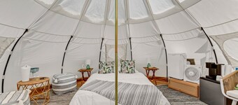 Stargazing Glamping Near Ellicottville NY @ Campground Adventures
