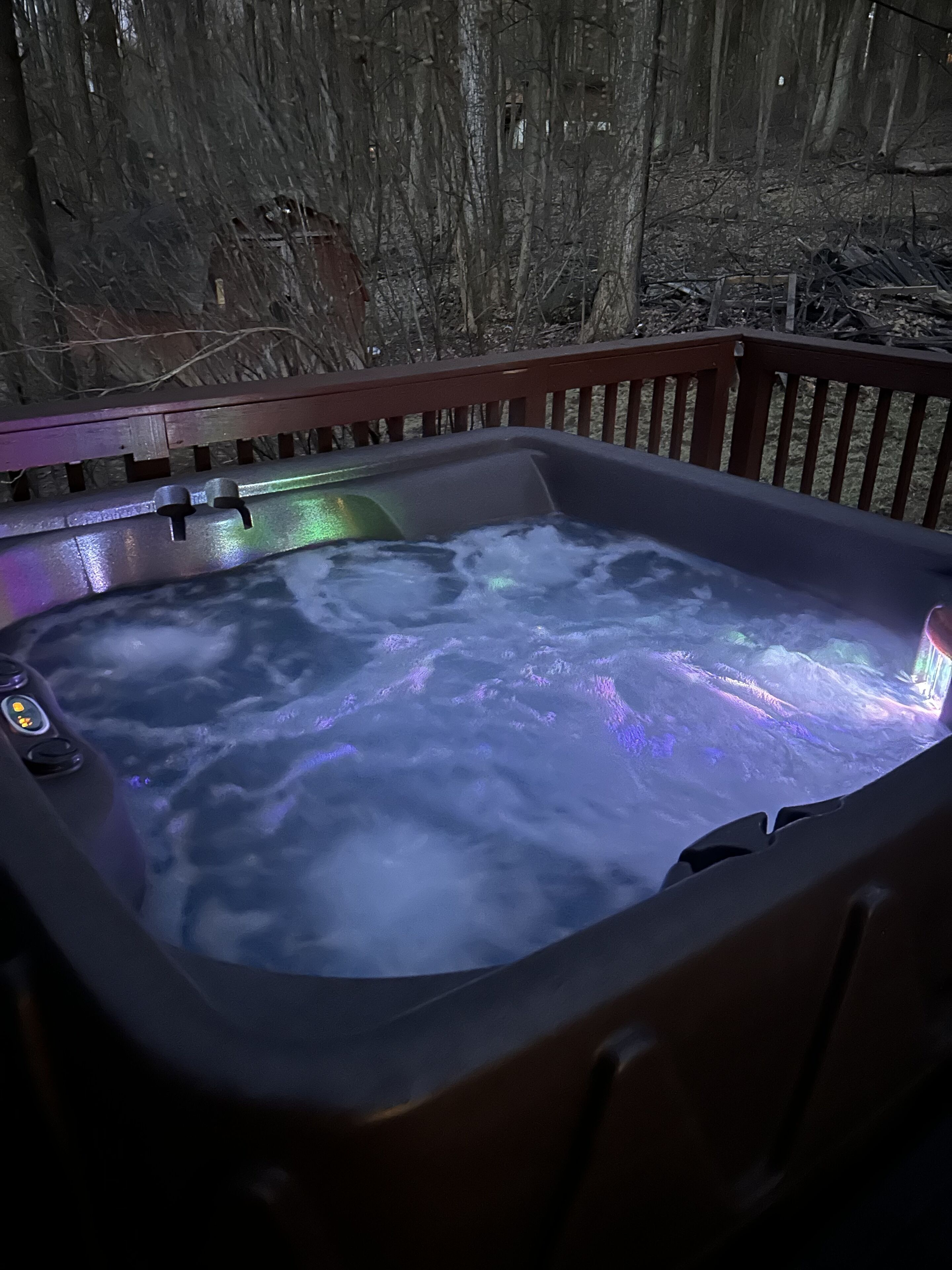 Bain à remous extérieur