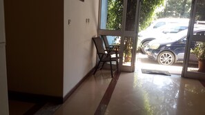 Fachada de la propiedad