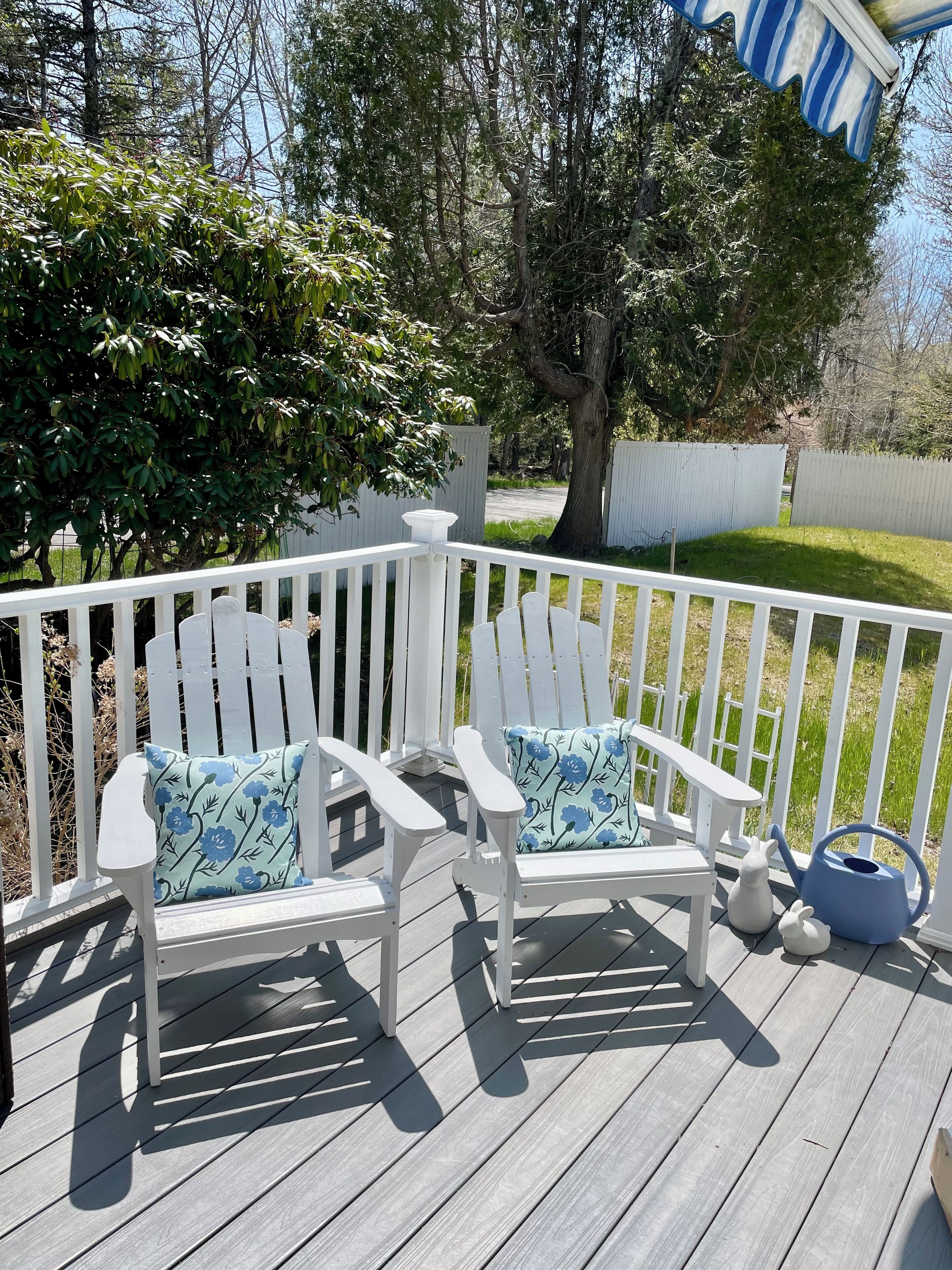 Side deck.