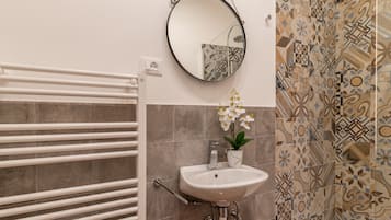 City Room | Bathroom | Shower, free toiletries, towels