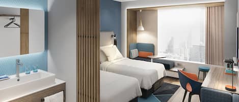 1 bedroom, premium bedding, down comforters, minibar