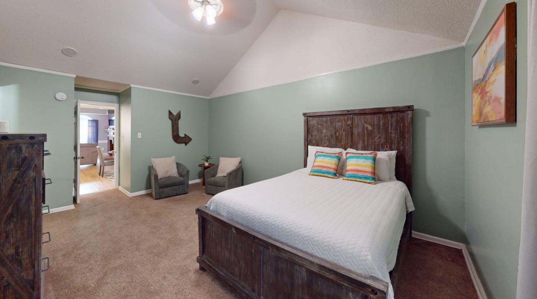 2 soverom, strykejern/-brett, wi-fi og sengetøy