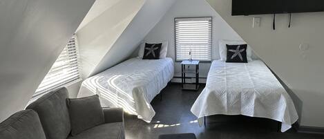 1 slaapkamer, beddengoed