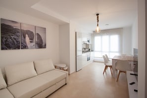 TV - Two Bedroom Apartment (Llanes)